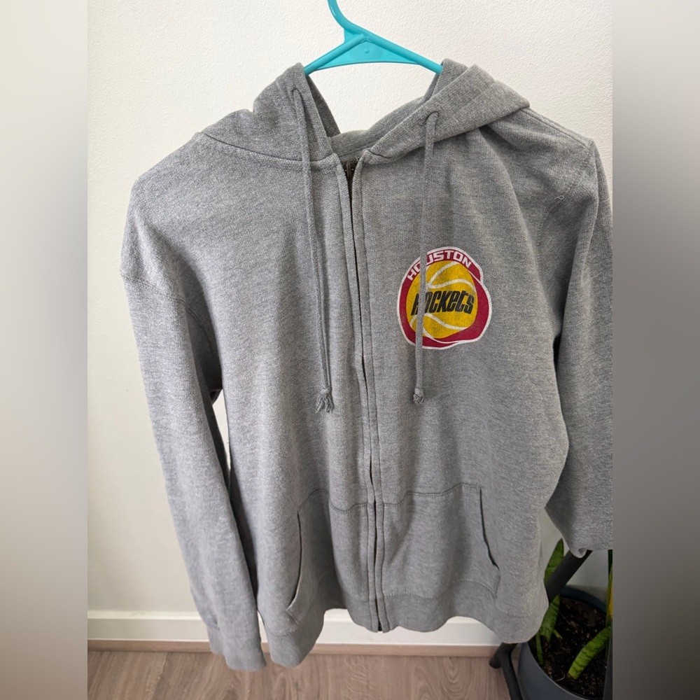 Junk Food Gray Houston Rockets Hoodie